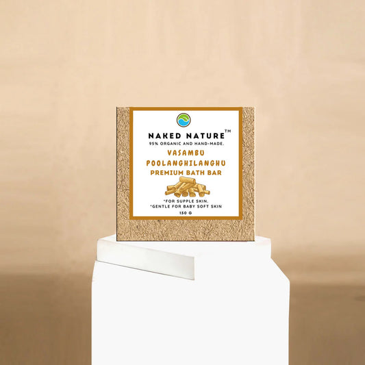 Vasambu, Poolanghilanghu Bath Bar (150 G) - For Baby Soft Skin.